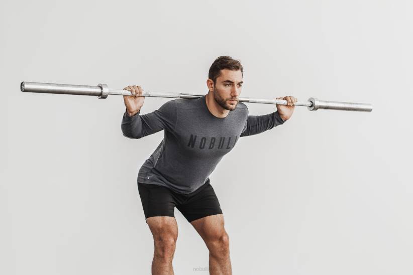 NOBULL 80NJ845maglietta a maniche lunghe da uomo