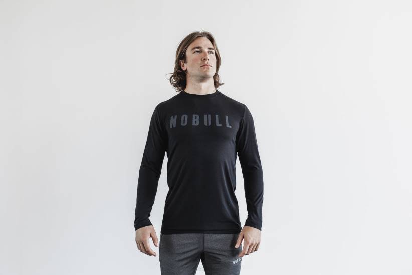 NOBULL 80NJ848maglietta a maniche lunghe da uomo