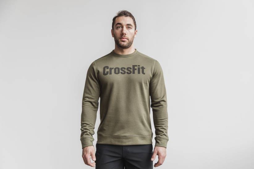 NOBULL 80NJ862felpa da uomo crossfit crew army