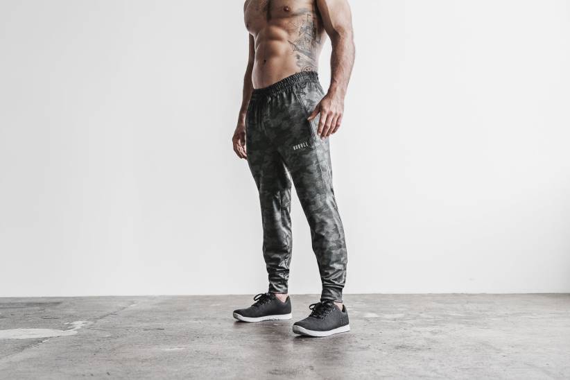 NOBULL 80NJ879jogger da uomo (mimetico) antracite