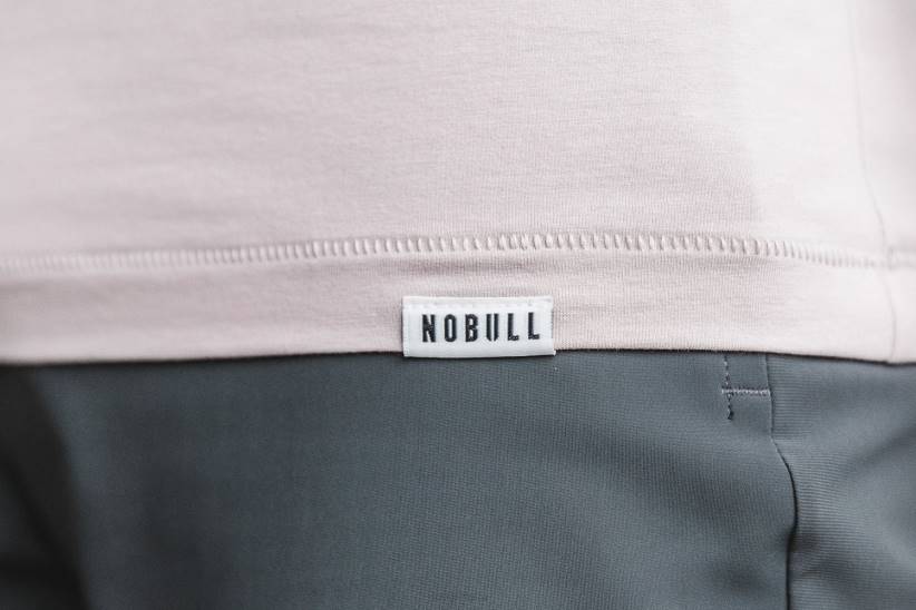 NOBULL 80NJ885maglietta serafino leggera da uomo Dusty