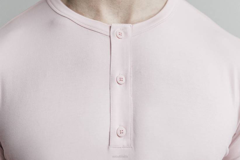 NOBULL 80NJ885maglietta serafino leggera da uomo Dusty