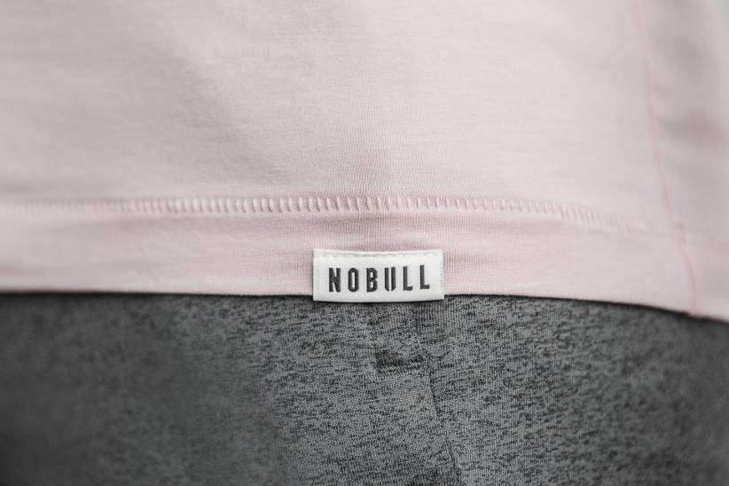 NOBULL 80NJ893maglia serafino leggera da uomo a maniche lunghe Dusty