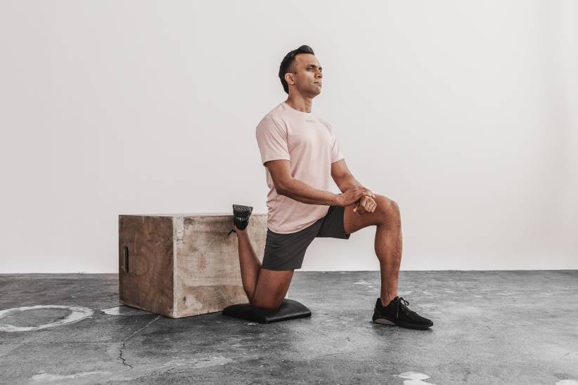 NOBULL 80NJ900maglietta da uomo testurizzata leggera (camo) polverosa