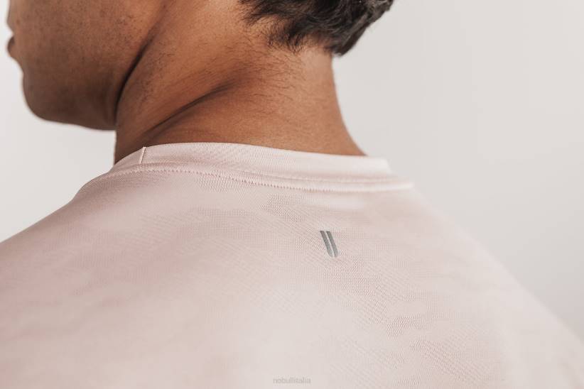 NOBULL 80NJ900maglietta da uomo testurizzata leggera (camo) polverosa