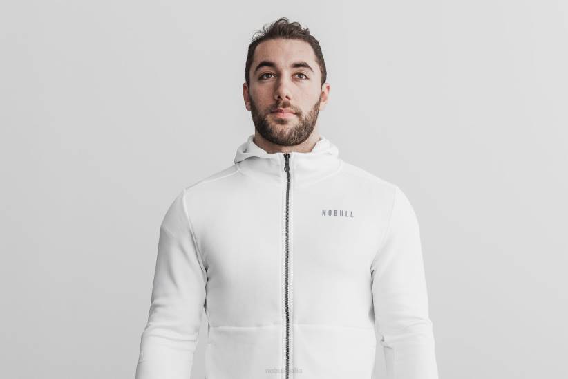 NOBULL 80NJ915Felpa con cappuccio da uomo con zip ad alte prestazioni