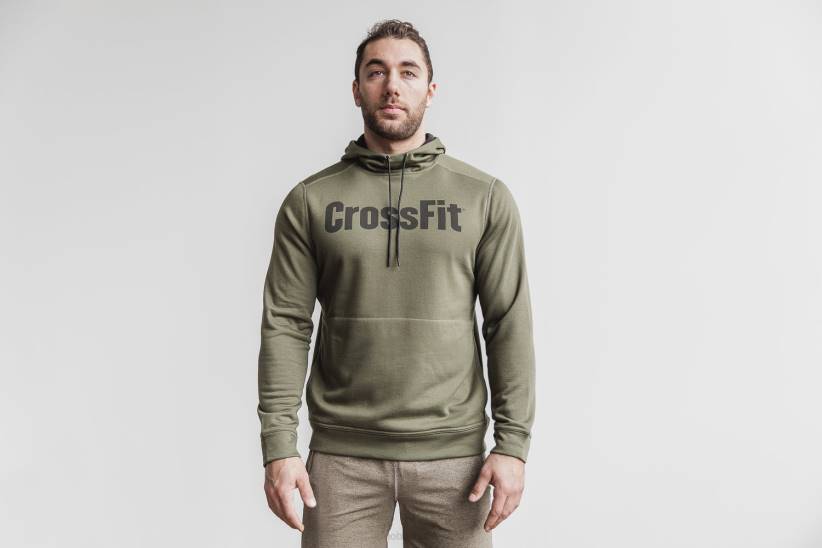 NOBULL 80NJ930felpa con cappuccio crossfit da uomo militare