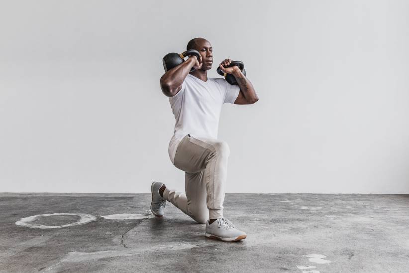 NOBULL 80NJ934maglietta leggera da uomo con scollo a V