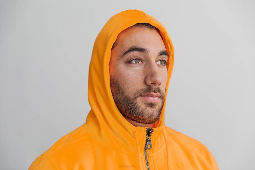 NOBULL 80NJ938giacca con zip artica da uomo (neon) arancione