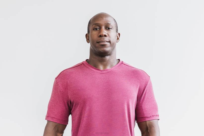 NOBULL 80NJ984maglietta da uomo con scollo a V