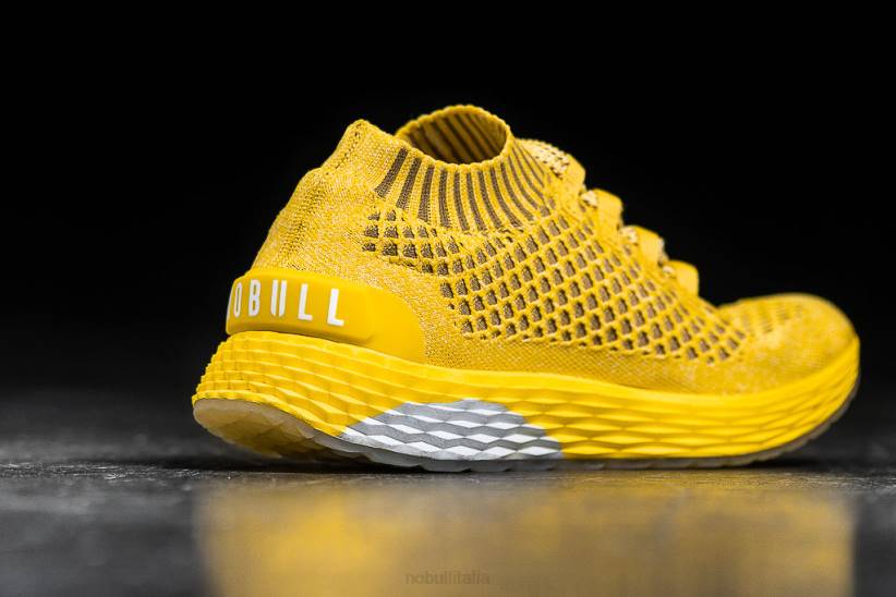 NOBULL 80NJ443runner da uomo in maglia limone