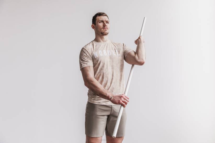 NOBULL 80NJ599maglietta da uomo (fiori di ciliegio) farina d'avena