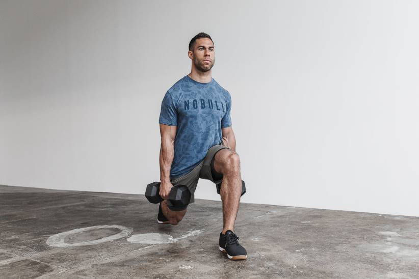 NOBULL 80NJ601maglietta da uomo (fiore di ciliegio) costiera