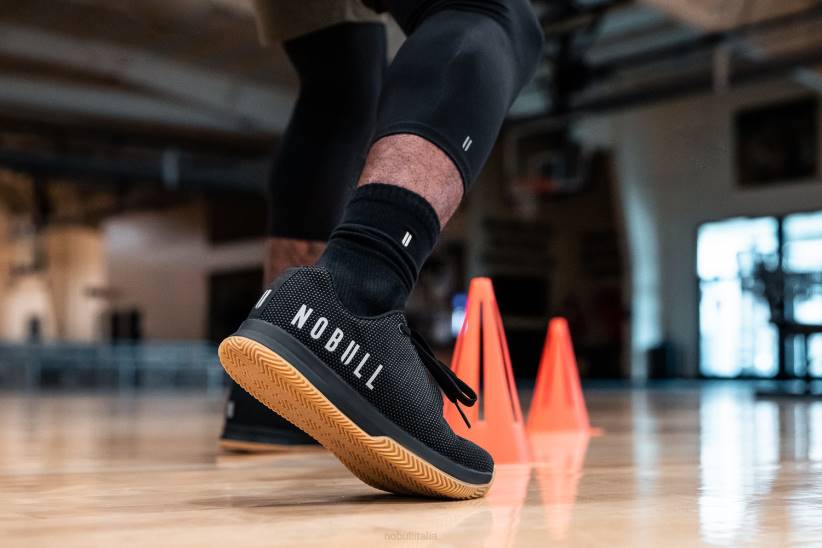 NOBULL 80NJ557scarpe da ginnastica da uomo nere