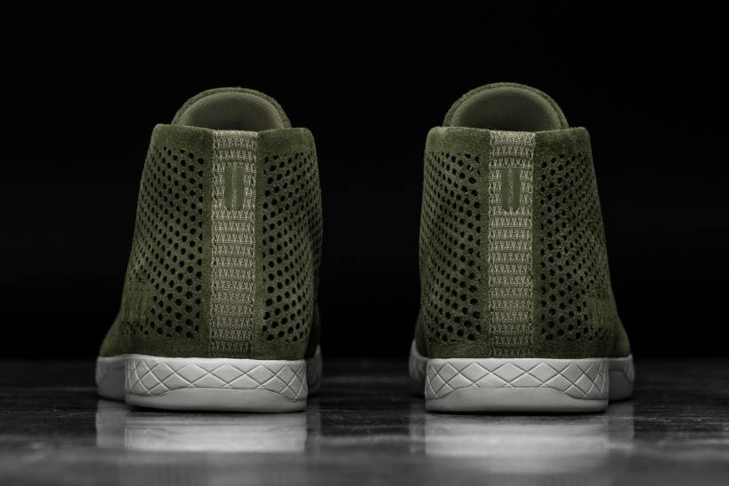 NOBULL 80NJ105scarpe da ginnastica medie da uomo in pelle scamosciata