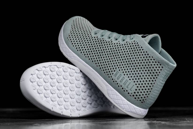 NOBULL 80NJ117scarpe da ginnastica medie da uomo in pelle scamosciata