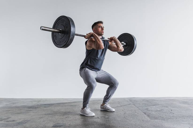 NOBULL 80NJ119scarpa da ginnastica da uomo in pelle scamosciata leggera