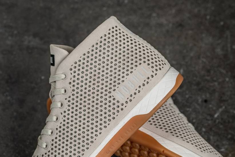 NOBULL 80NJ166scarpe da ginnastica medie da uomo in pelle scamosciata