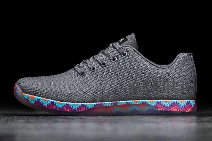 NOBULL 80NJ213scarpa da ginnastica da uomo grigia