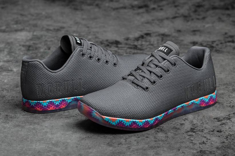 NOBULL 80NJ213scarpa da ginnastica da uomo grigia