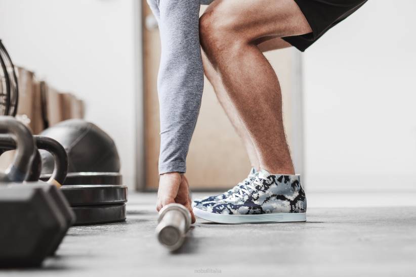 NOBULL 80NJ27scarpe da ginnastica medie in tela da uomo, inchiostro