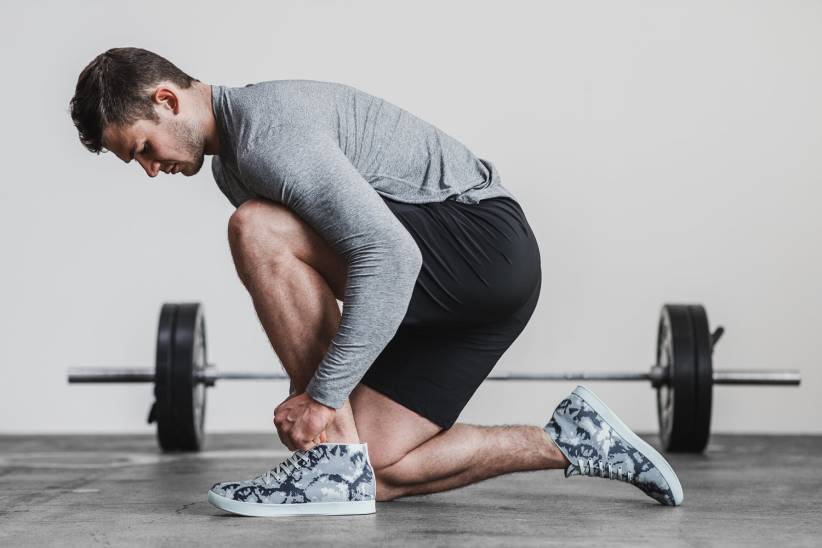 NOBULL 80NJ27scarpe da ginnastica medie in tela da uomo, inchiostro