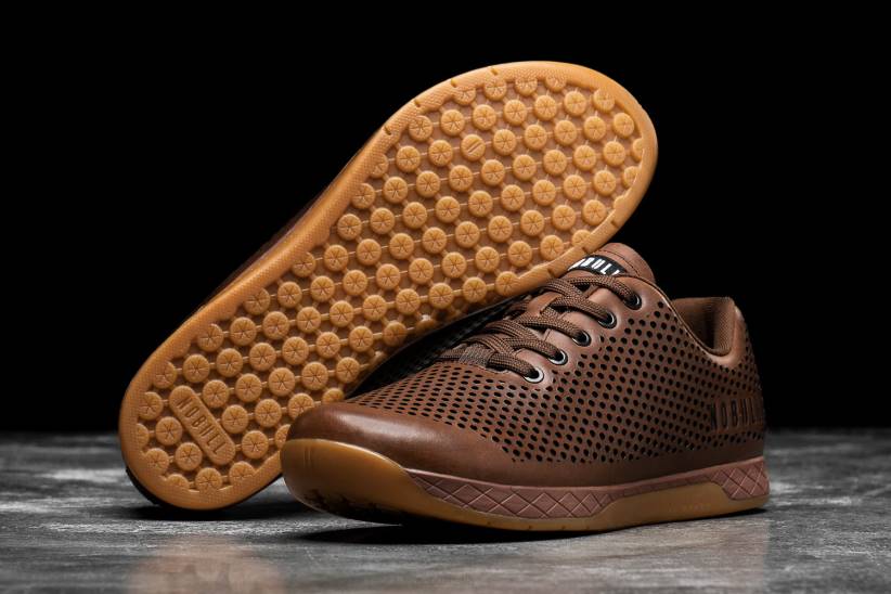 NOBULL 80NJ285scarpa da ginnastica in pelle da uomo