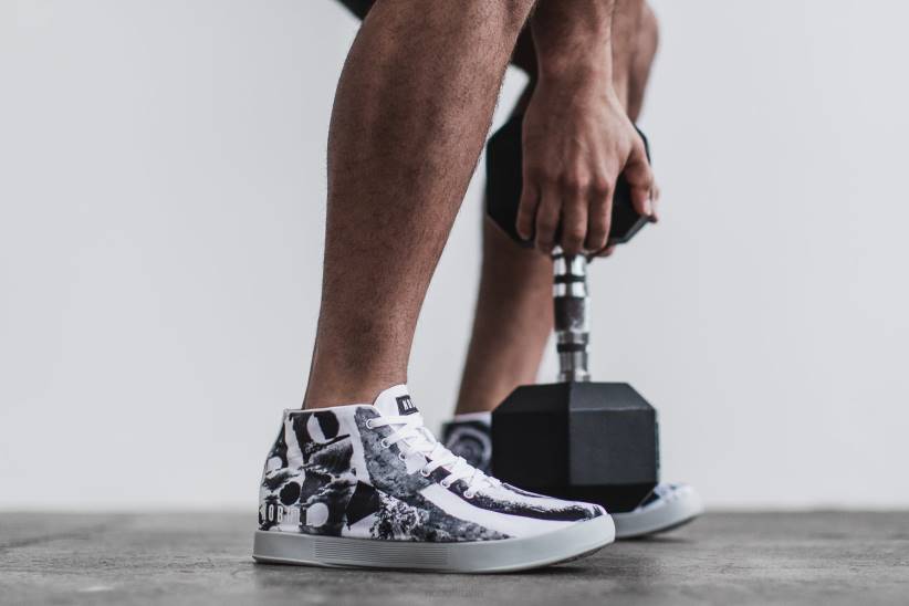 NOBULL 80NJ286scarpe da ginnastica medie in tela da uomo per artisti