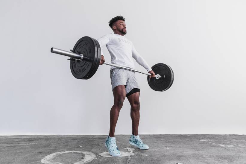 NOBULL 80NJ28scarpe da ginnastica medie in tela da uomo menta