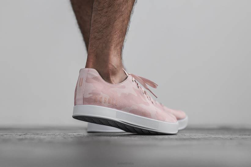 NOBULL 80NJ66sneaker da uomo in tela rosa