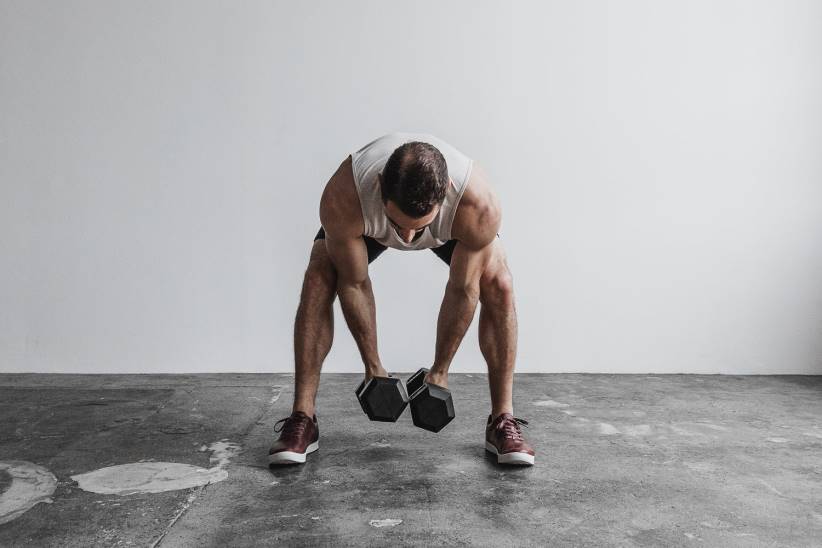 NOBULL 80NJ69scarpa da ginnastica in pelle da uomo