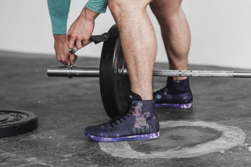 NOBULL 80NJ7scarpe da ginnastica alte da uomo mezzanotte