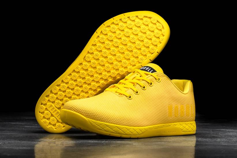 NOBULL 80NJ83scarpe da ginnastica da uomo limone