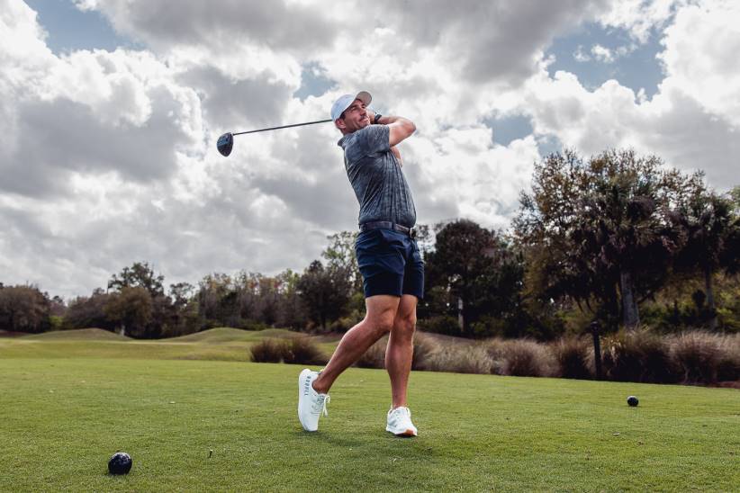 NOBULL 80NJ572scarpa da golf da uomo bianca