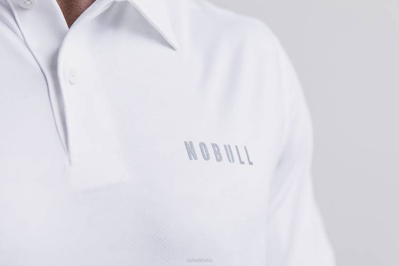 NOBULL 80NJ573polo da uomo leggera testurizzata (mimetica) brillante
